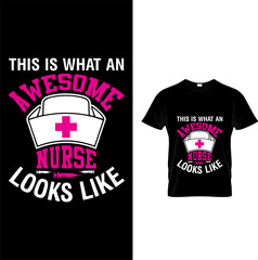 Nurse quote design-nurse t shirt vector,T-shirt Design.t-shirt vector design