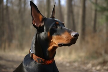 Doberman Pinscher Generative AI