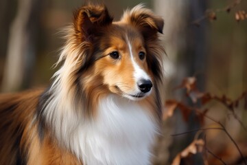 Shetland Sheepdog Generative AI