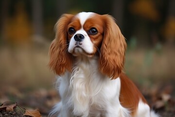 Cavalier King Charles Spaniel Generative AI
