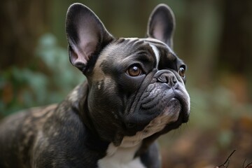 Fototapeta premium French Bulldog, dog, Generative AI