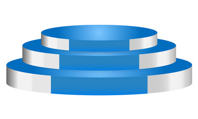 graphics drawing podium for show product or presentation illustration transparency