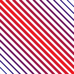 Obraz premium Diagonal lines in red tones pattern on white