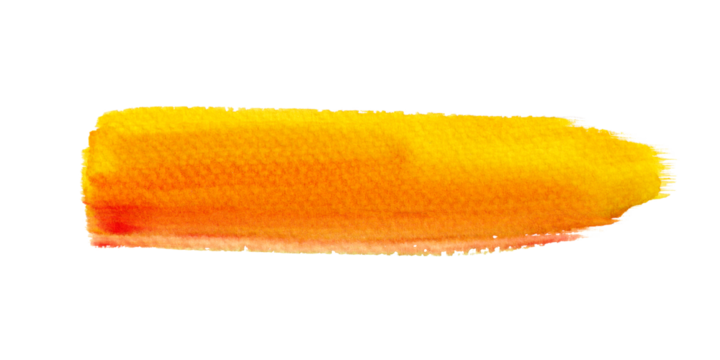 Abstract watercolor brush stroke background. Isolated on white with clipping.