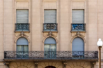 Küchenrückwand glas motiv Building facade in Buenos Aires © skostep