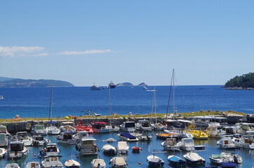 Dubrownik Chorwacja widok na port