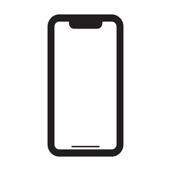 Mobile phone icon. vector Illustration