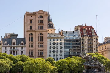 Photo sur Plexiglas Buenos Aires Apartment buildings in Buenos Aires
