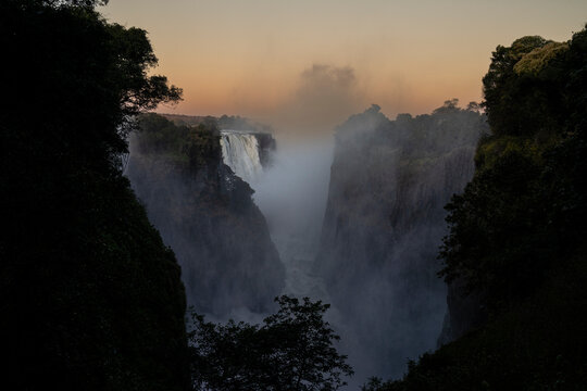 Victoria Falls, Victoria Falls National Park, UNESCO World Heritage Site, Zambia