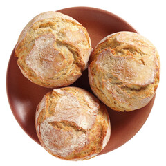 Bread with potato flakes