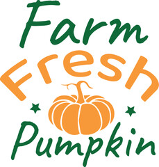 Fototapeta premium Pumpkin SVG design