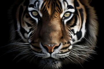 portrait of a Bengal tiger, generative AI