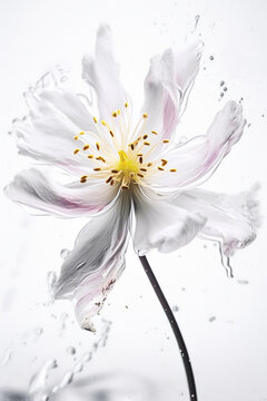 Realistic and Dreamlike Beauty: Exploring the Magic of Flower Photography - Generative Ai