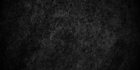 Obraz na płótnie Canvas Old black grunge wall texture cement dark black gray backdrop background. dark black background texture with black vignette in old vintage textured border design. 
