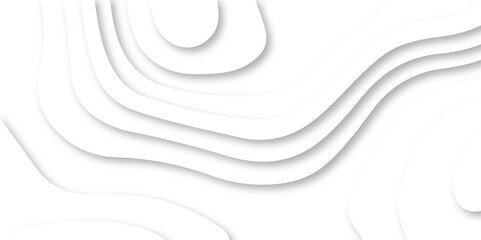 	
Abstract Luxury paper cut background, Abstract decoration, white pattern lines gradients, 3d Vector illustration, topographic canyon map light relief texture, curved layers.