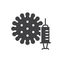 Virus Vaccine Icon