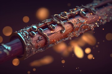 flute created using AI Generative Technology