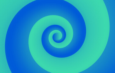 Hypnotic spiral Optical illusion background Vector illustration