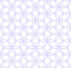 Vector seamless pattern with geometric circle