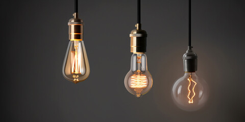 Illuminate Creativity: Hanging Designer Lamps for a Modern Interior Makeover. Ai Generated Art. Wallapaper. Background. Concept Art with lots of space for your text.