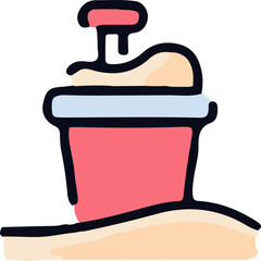 icons related vacation, holiday, summer, playing, travel, trip, leisure formated isolated svg or png