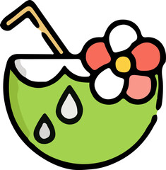 icons related to food, drink, fruit, vacation, holiday, summer, playing, travel, trip, leisure formated isolated svg or png