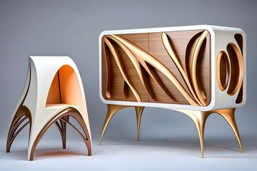 furniture created using AI Generative Technology