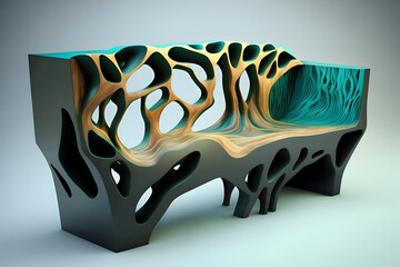 furniture created using AI Generative Technology