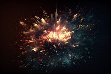 Fireworks, celebration, fireworks, lights, colors, multicolored, night, explosion, new year, birthday, events, event, party