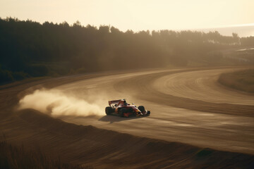 Obraz na płótnie Canvas Formula 1 Car, Racing F1 Cars, Pitstop.