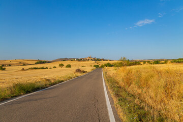 Rural road in the Spanish