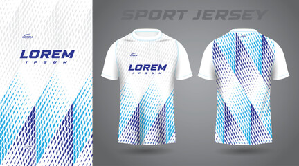 blue shirt soccer football sport jersey template design mockup © TaufikStuff
