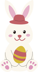 Cute Easter Bunny Pattern