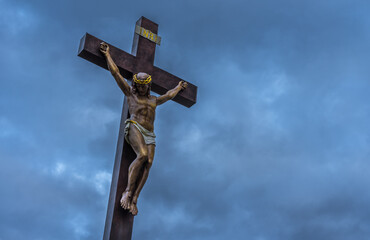 jesus on the cross