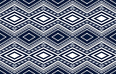 Tribal ethnic vector pattern.Designs for fabric and printing.Geometric ethnic pattern embroidery design for background or wallpaper and clothing.