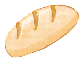 Hand drawn  bread sticker illustration