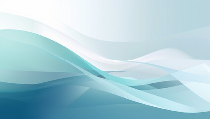 abstract blue background, Generative AI