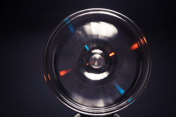 sports car rims new photography at long exposure for the effect of motion blur when rotating