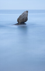 El Picon en la playa de Buelna, Llanes, Asturias