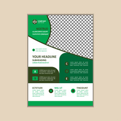 Modern Multipurpose Flyer Template - Fully Editable and Print Ready, A4 Size With Bleed.