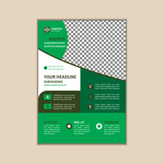 Modern Multipurpose Flyer Template - Fully Editable and Print Ready, A4 Size With Bleed.