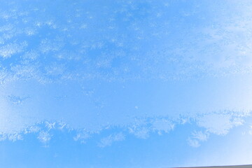 Snowflakes on the window