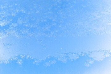 blue winter background