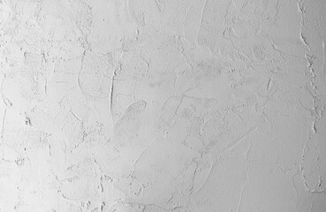 Textured background. coarse cement plaster wall for white background. Black and White for old white...