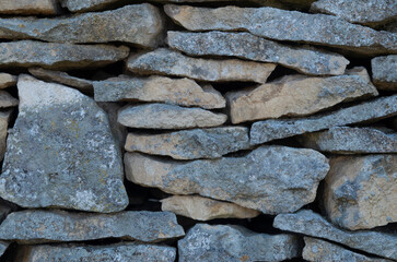 Old stone wall close