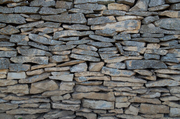 Old stone wall close