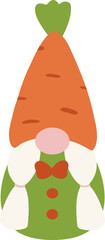 Cute Easter Gnome Illustration