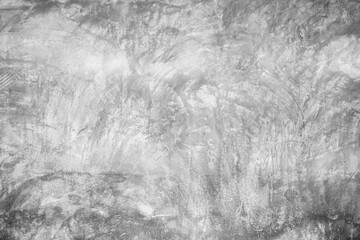 Naklejka premium black and white texture white grunge cement or painted concrete wall White plastered stucco wall. Cement stone paint. Cracked cement wall. Abstract gray concrete texture background.