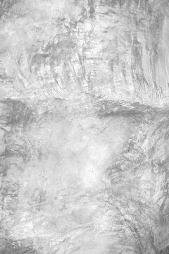 Vertical image black and white surface. white grunge cement or painted concrete wall White plastered stucco wall. Cement stone paint. Cracked cement wall. Abstract gray concrete texture background.
