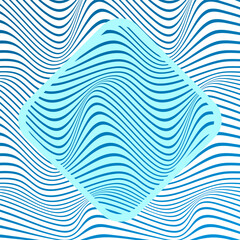 ILLUSTRATION ABSTRACT COLORFUL GRADIENT WAVY LINES PATTERN BACKGROUND. COVER DESIGN 